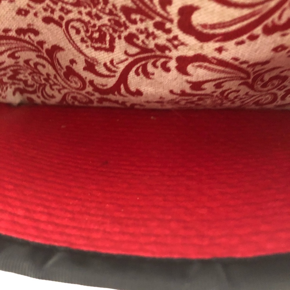O Loves M Aspen Crossbody Bag Purse Red Womens Zip Closure - Picture 9 of 11